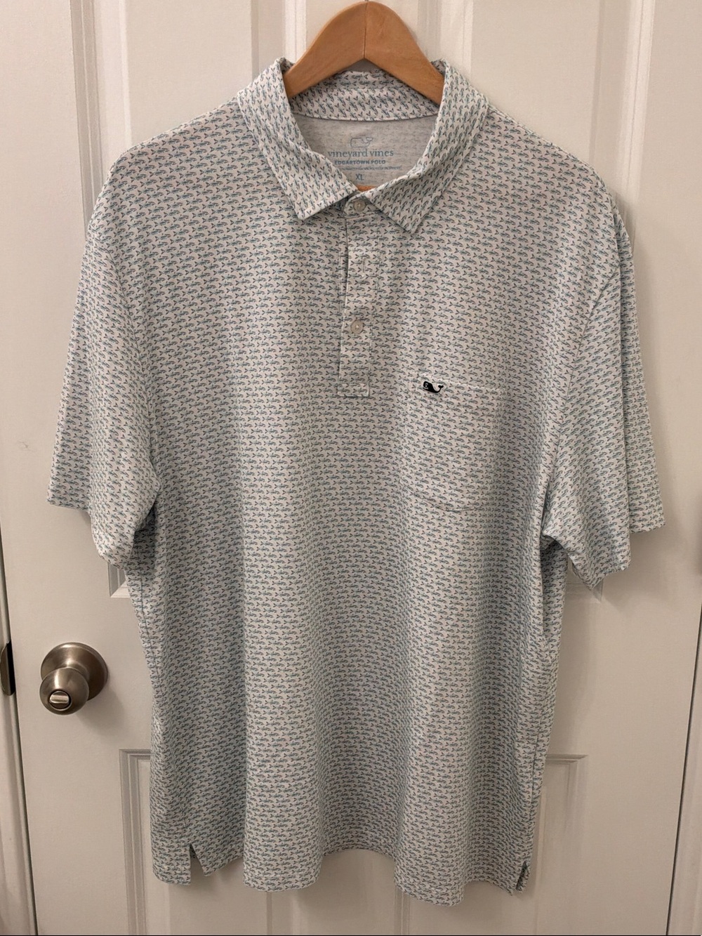Vineyard Vines Light Blue Edgartown Polo